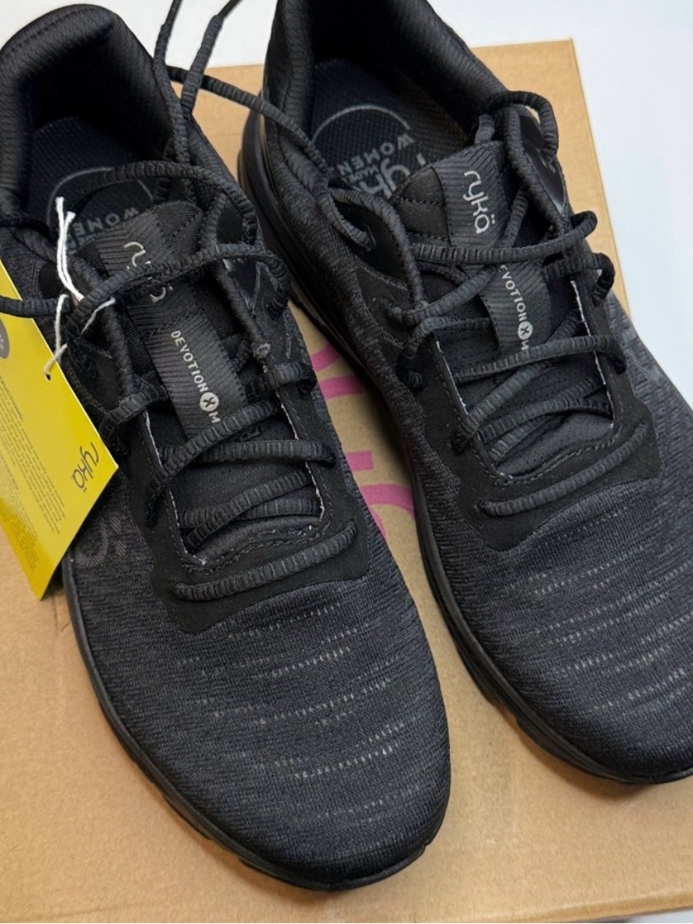 Ryka Devoxmax RS Black Walking Shoes - Soze 10 - New in Box
